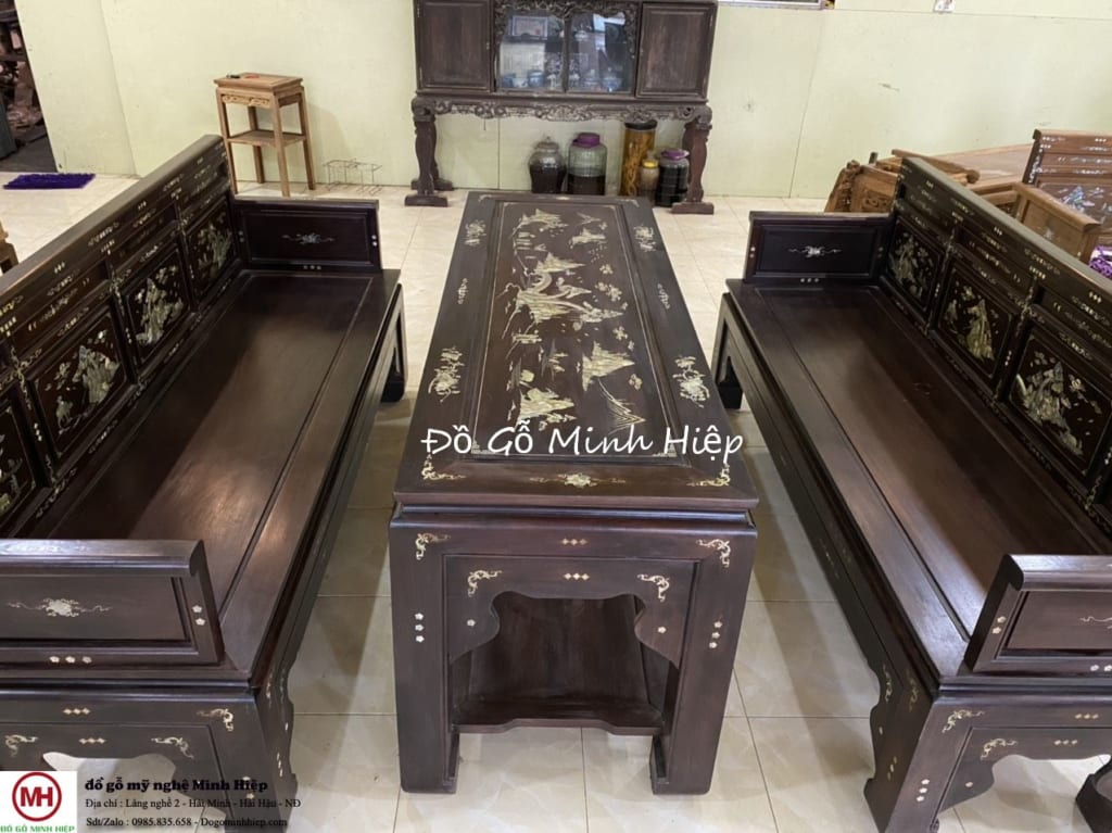 Trường kỷ khảm tích tứ dân truong-ky-kham-tu-dan