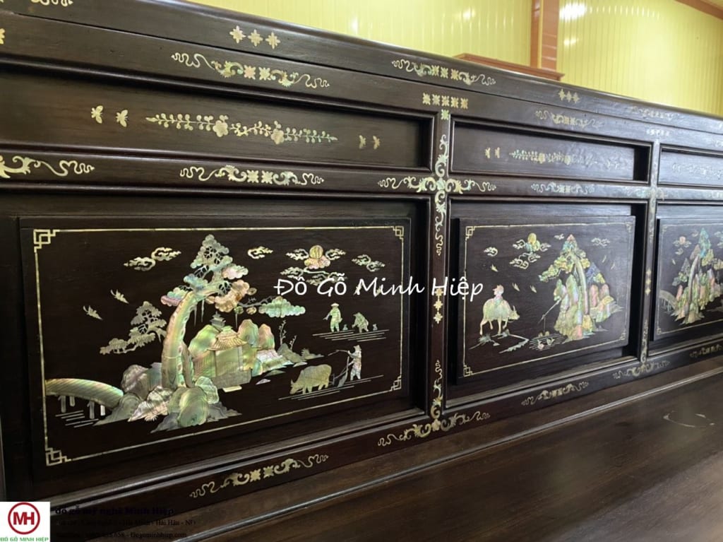 Trường kỷ khảm tích tứ dân truong-ky-kham-tu-dan